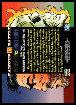 1993 SkyBox Marvel Universe #176 Punisher / Ghost Rider