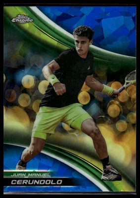 2025 Topps Chrome Sapphire Edition #173 Juan Manuel Cerundolo