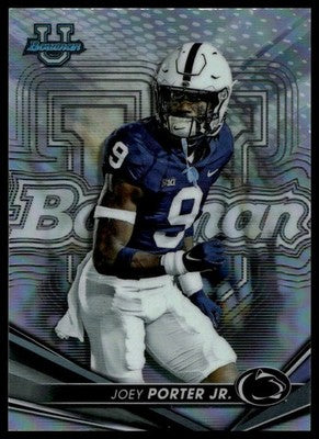 2022-23 Bowman's Best University #38 Joey Porter Jr. Refractor