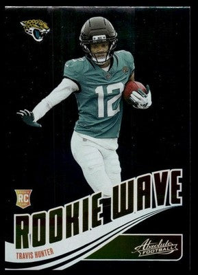 2025 Panini Absolute #RW-THR Travis Hunter Rookie Wave