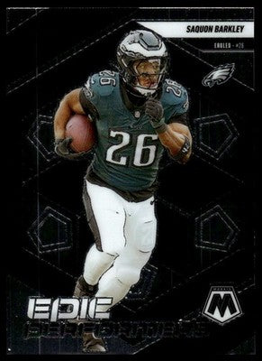 2025 Panini Mosaic #2 Saquon Barkley Epic Performers