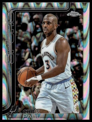 2025-26 Topps Chrome #219 Chris Paul RayWave Refractors