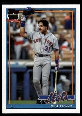 2026 Topps Update #U91-31 Mike Piazza 1991 Topps Baseball 35th Anniversary
