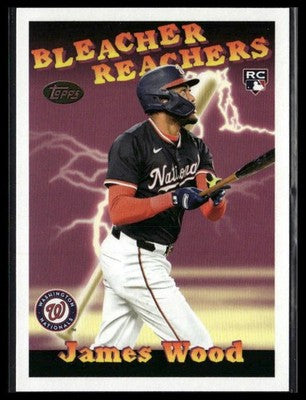 2025 Topps Update #BR-11 James Wood Bleacher Reachers