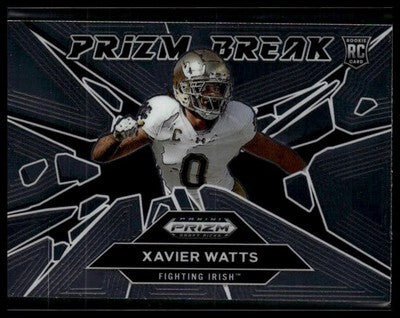 2025 Panini Prizm Draft Picks #8 Xavier Watts Prizm Break