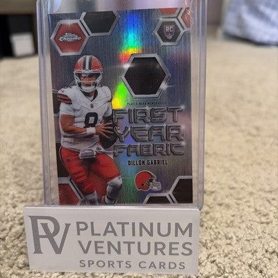 2025 Topps Chrome - First Year Fabric Dillon Gabriel #FYF-DG (MEM, RC)