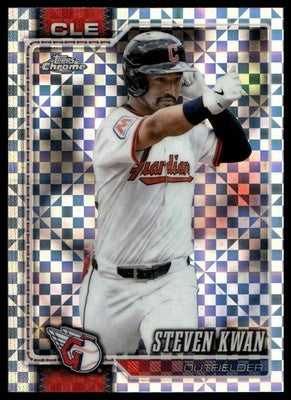 2026 Topps Chrome #170 Steven Kwan X-Fractors