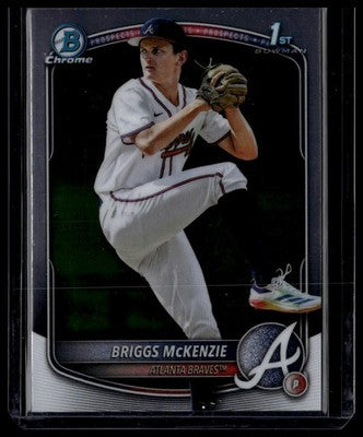 2025 Bowman Draft #BDC-81 Briggs McKenzie Chrome