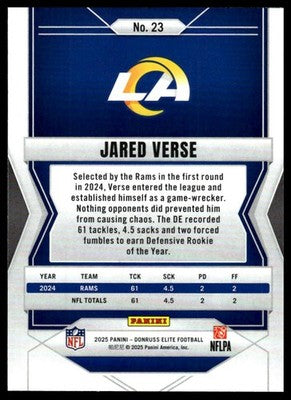 2025 Donruss Elite #23 Jared Verse