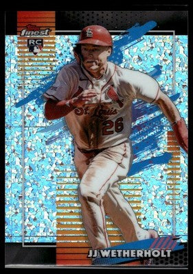 2026 Finest #127 JJ Wetherholt Mini-Diamond Refractors