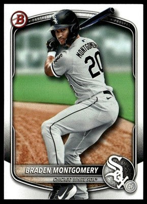 2025 Bowman #BP-132 Braden Montgomery Prospects Orange #/25