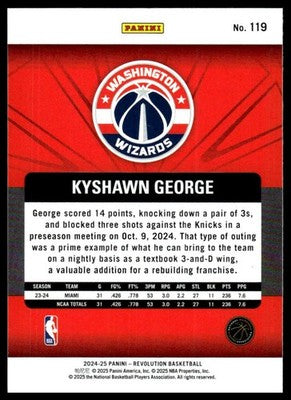 2024-25 Panini Revolution #119 Kyshawn George