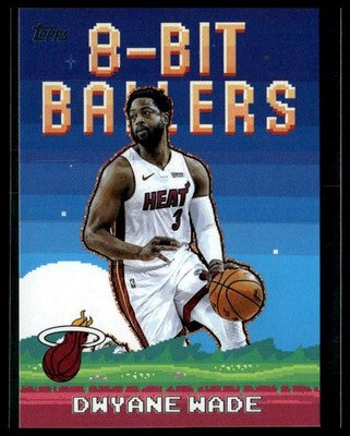 2025-26 Topps #8B-23 Dwyane Wade 8-Bit Ballers