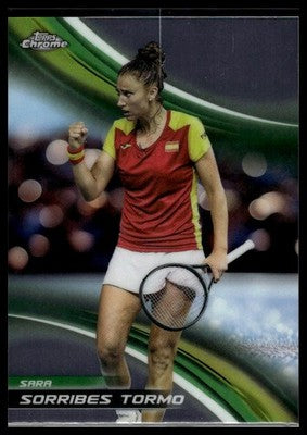 2025 Topps Chrome #132 Sara Sorribes Tormo