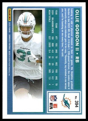 2025 Donruss #394 Ollie Gordon II