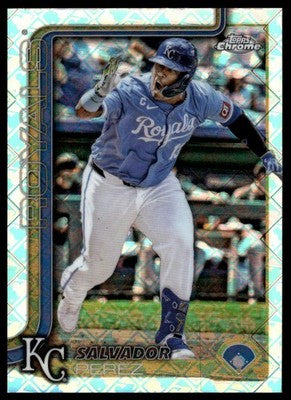 2025 Topps Chrome Logofractor Edition #114 Salvador Perez
