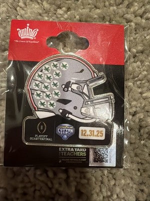 2025 2026 CFP Ohio State Buckeyes OSU Bowl College Football Playoff Pin