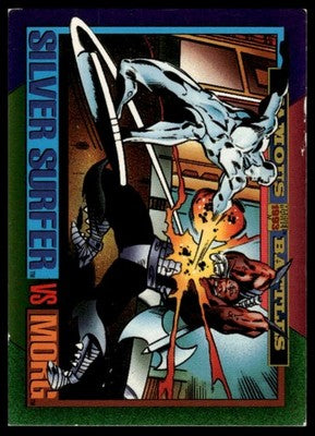 1993 SkyBox Marvel Universe #148 Silver Surfer / Morg