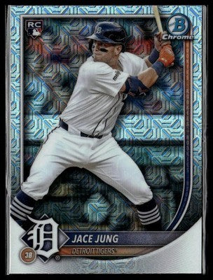 2025 Bowman #59 Jace Jung Chrome Mojo Refractor