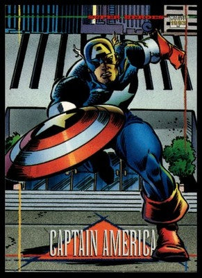 1993 SkyBox Marvel Universe #95 Captain America