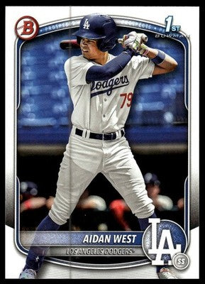 2025 Bowman Draft #BD-6 Aidan West