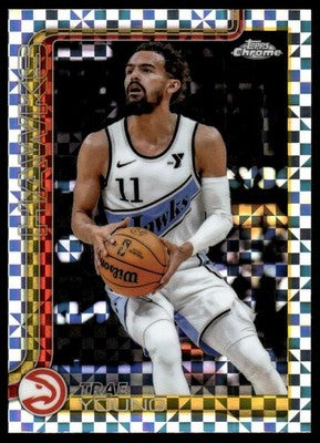 2025-26 Topps Chrome #5 Trae Young X-Fractors