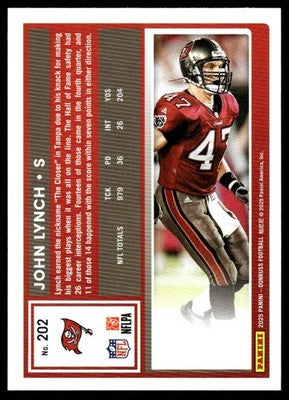 2025 Donruss #202 John Lynch