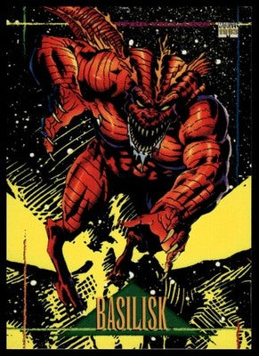 1993 SkyBox Marvel Universe #104 Basilisk