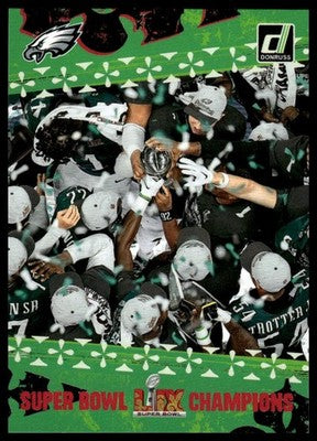 2025 Donruss #1 Philadelphia Eagles Champions