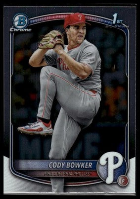 2025 Bowman Draft #BDC-140 Cody Bowker Chrome