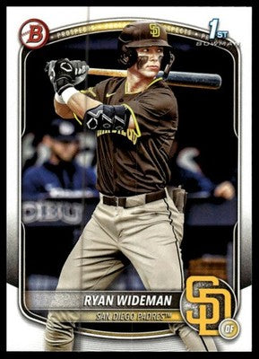 2025 Bowman Draft #BD-190 Ryan Wideman