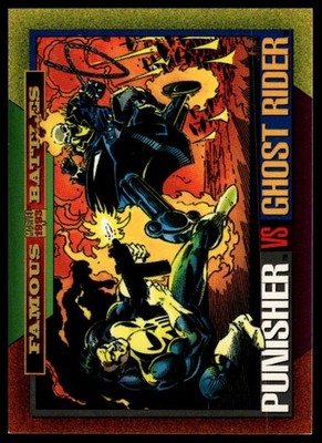 1993 SkyBox Marvel Universe #176 Punisher / Ghost Rider