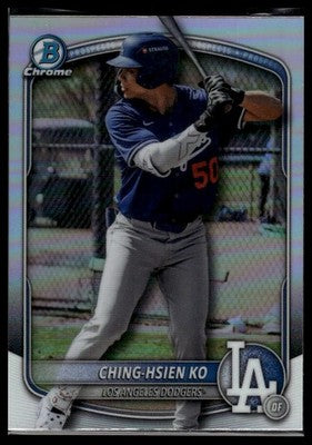 2025 Bowman Draft #BD-165 Ching-Hsien Ko