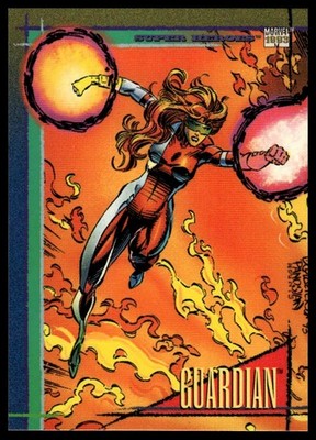 1993 SkyBox Marvel Universe #37 Guardian