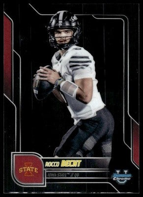 2025 Bowman University Chrome #188 Rocco Becht