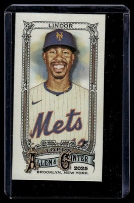 2025 Topps Allen & Ginter #110 Francisco Lindor Mini