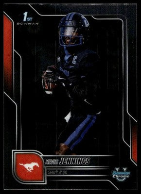 2025 Bowman University Chrome #152 Kevin Jennings