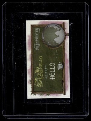 2026 Topps Allen & Ginter #WTSH-39 Hēllō Mini 50 Ways To Say Hello