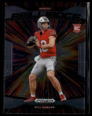 2025 Panini Prizm Draft Picks #23 Will Howard Brilliance