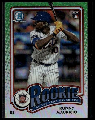 2024 Bowman #ROY-1 Ronny Mauricio Rookie of the Year Favorites