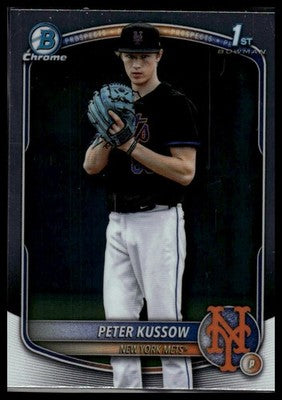 2025 Bowman Draft #BDC-179 Peter Kussow Chrome Green Reptilian Refractor #/99