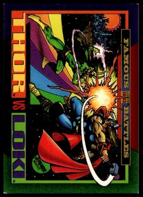 1993 SkyBox Marvel Universe #150 Thor / Loki
