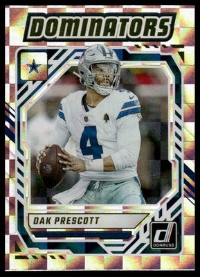 2025 Donruss #DOM-DPT Dak Prescott Dominators