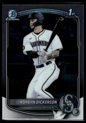 2025 Bowman Draft #BDC-69 Korbyn Dickerson Chrome