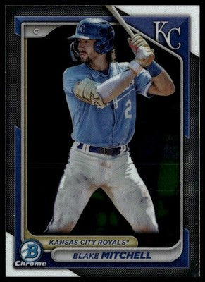 2024 Bowman #BCP-117 Blake Mitchell Chrome Prospects