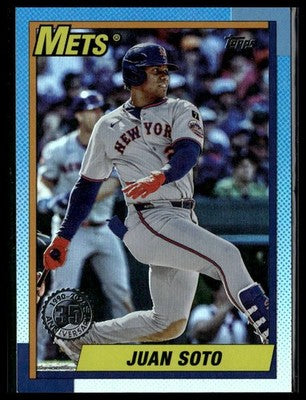 2025 Topps Update #U90-26 Juan Soto 1990 Topps Baseball 35th Anniversary