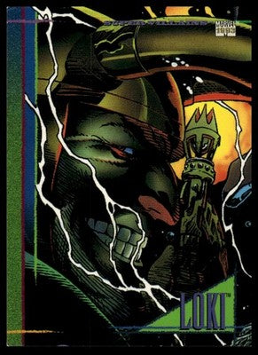 1993 SkyBox Marvel Universe #49 Loki