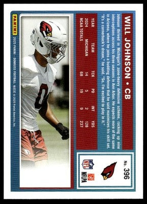 2025 Donruss #396 Will Johnson