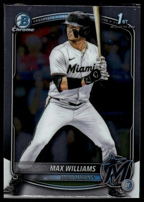 2025 Bowman Draft #BDC-68 Max Williams Chrome