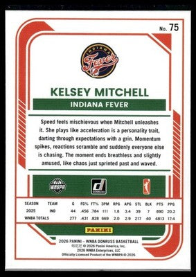 2026 Donruss WNBA #75 Kelsey Mitchell